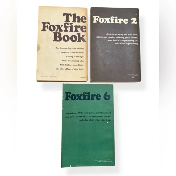 Lot of 3 Foxfire Books – Volumes 1, 2 & 6 by Eliot Wigginton Homesteading Rare - Picture 3 of 9